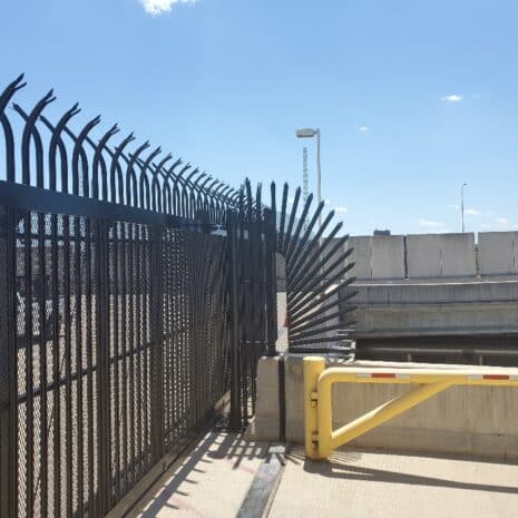 palisade fence palisade fence